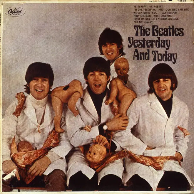 The Beatles - Yesterday and Today with its original "Butcher Cover"