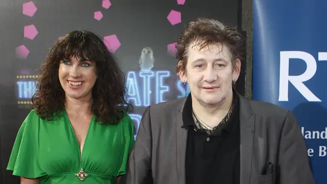 Victoria Mary Clarke and Shane MacGowan in 2012