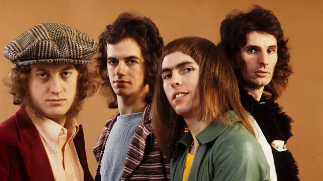 Slade (Noddy Holder, Jim Lea, Dave Hill, Don Powell) in 1971