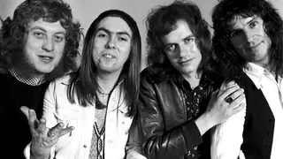 Slade in 1974. (Photo by Michael Putland/Getty Images)