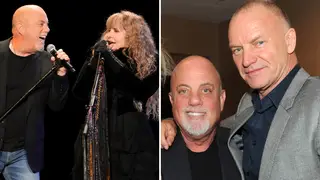 Billy Joel, Stevie Nicks and Sting