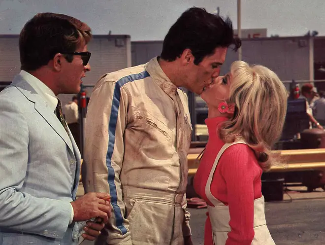 Nancy, 83, developed a very close relationship with The King after starring alongside him in the 1968 American musical action film, Speedway (pictured)