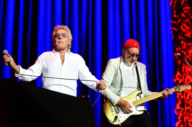 The Who in concert: Roger Daltrey and Pete Townshend
