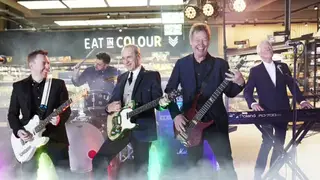 Status Quo have created a revamped edition of their 1977 hit, 'Rockin' All Over The World,' for a new generation of online fans.