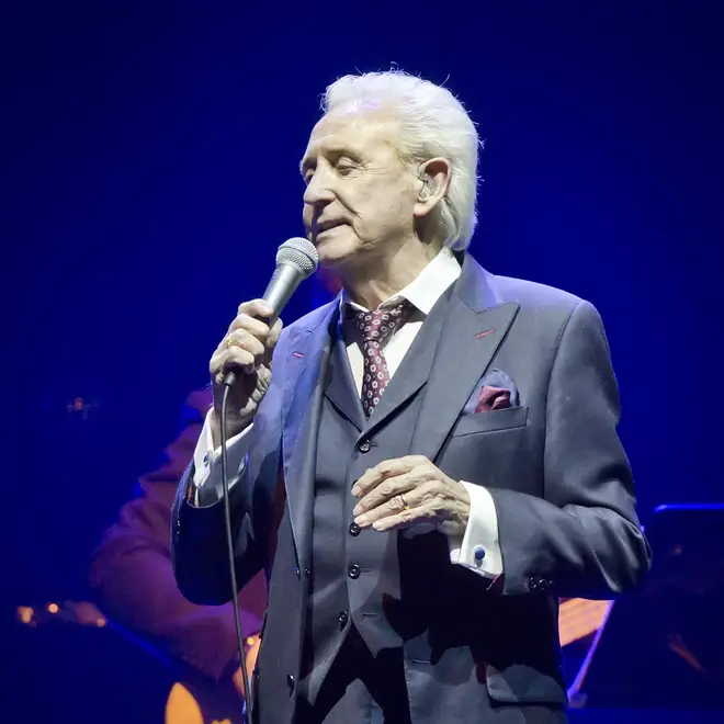 Tony Christie on stage in Germany