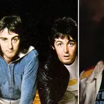 Denny Laine and Paul McCartney
