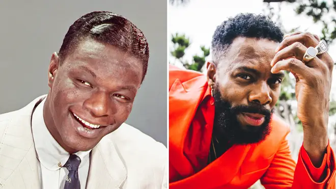 Nat King Cole and Colman Domingo