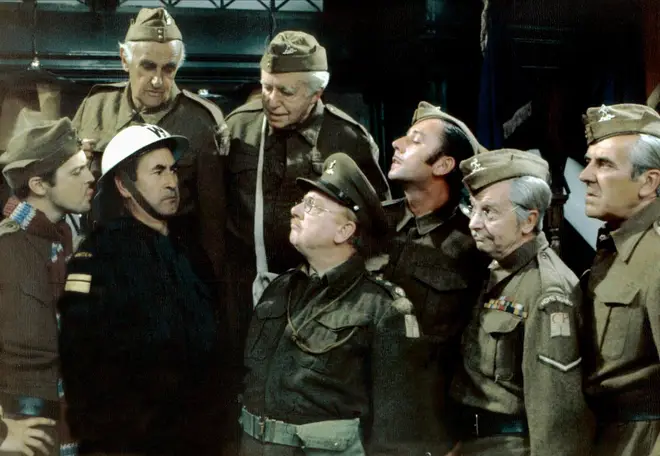 DAD'S ARMY, IAN LAVENDER, JOHN LAURIE, BILL PERTWEE, ARNOLD RIDLEY, ARTHUR LOWE, CLIVE DUNN , JOHN LE MESURIER, 1968