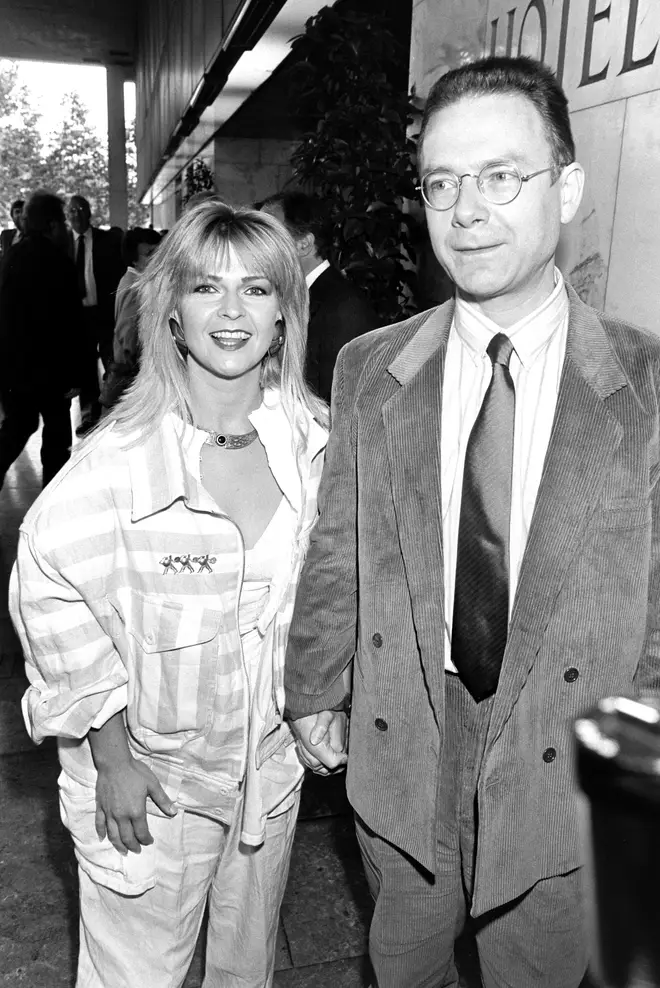 Toyah Willcox and Robert Fripp in 1987. (Photo by Dave Hogan/Hulton Archive/Getty Images)