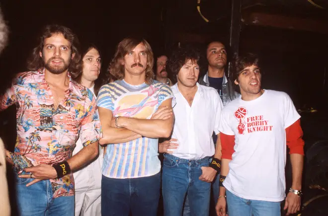 Three defendants are on trial for attempting to possess and sell documents containing the lyrics to the Eagles' cryptic country rock classic, 'Hotel California'.. (Photo by Michael Putland/Getty Images)
