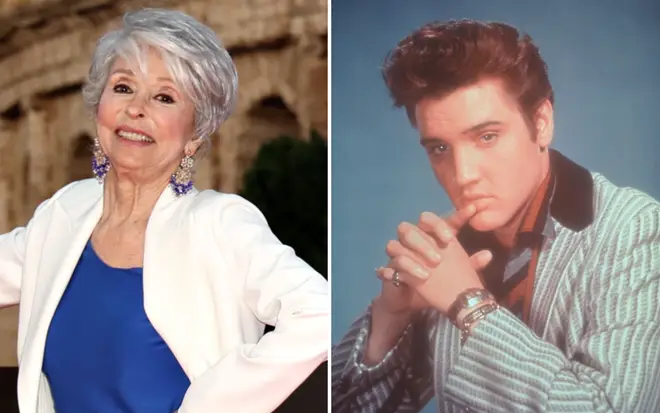 After discovering her partner Marlon Brando&squot;s infidelity, Rita Moreno&squot;s attention was turned to Elvis Presley who said he "liked what he saw".