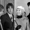 John Lennon, Paul McCartney and Cynthia Lennon