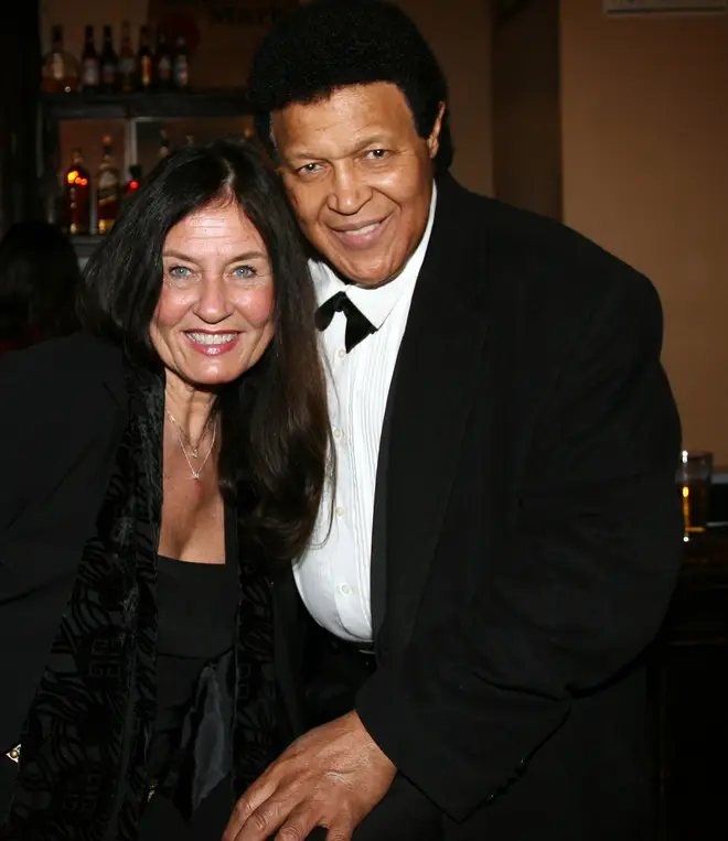 Chubby Checker with wife Catharina in 2008