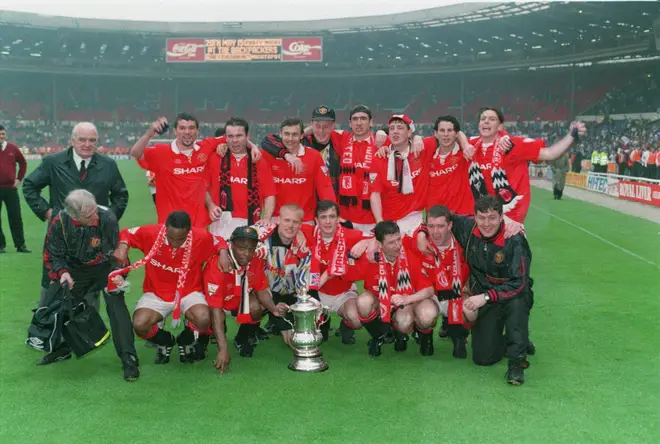 Man Utd beat Chelsea 4-0 in the 1994 FA Cup Final