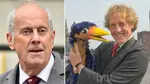 Gyles Brandreth (left) has revealed he 'blames himself' for the death of his friend Rod Hull (right), explaining he 'killed the emu man'.