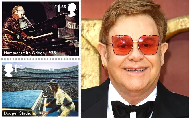 Elton John receives new honour with his own Royal Mail stamp collection
