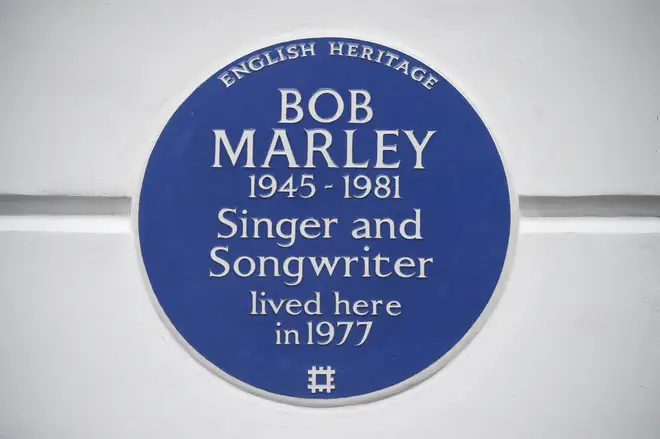 Bob Marley plaque