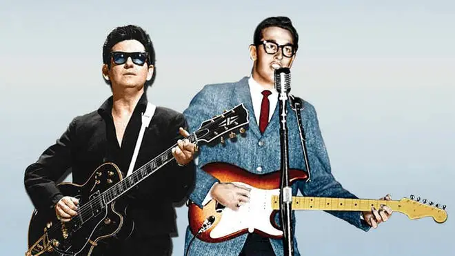 Roy Orbison and Buddy Holly