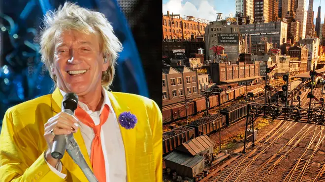Rod Stewart unveils his epic model railway after 26 years in the making